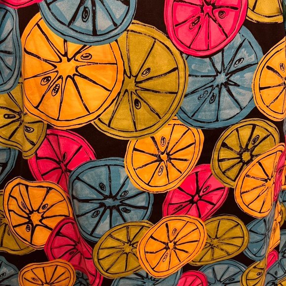 Lovely bright skirt SIze 12 97% Cotton 3% Spandex - Picture 2 of 4